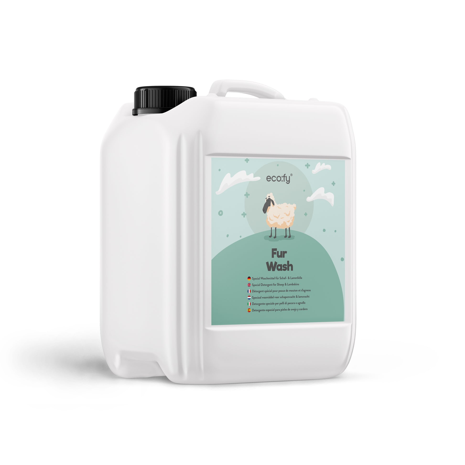 Detergente Especial Para Pieles De Oveja Y Cordero - Eco:fy - 5 L_0