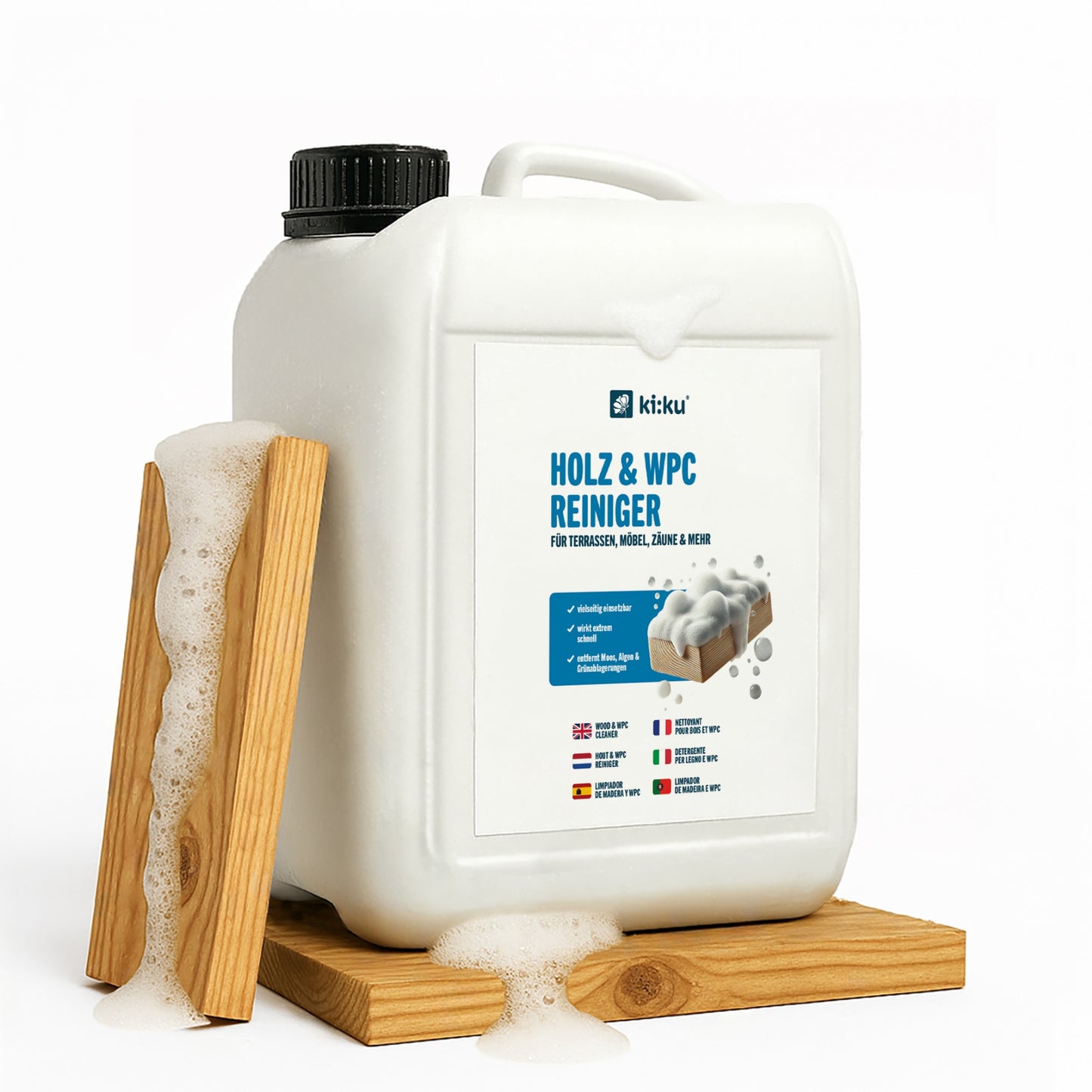 Limpiador De Madera Y Wpc - Ki:ku - 5 L_0