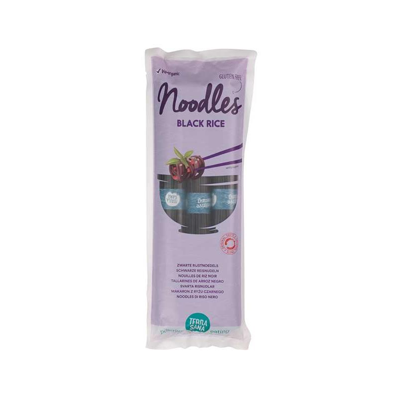 Massa de arroz preto Terrasana 250 g