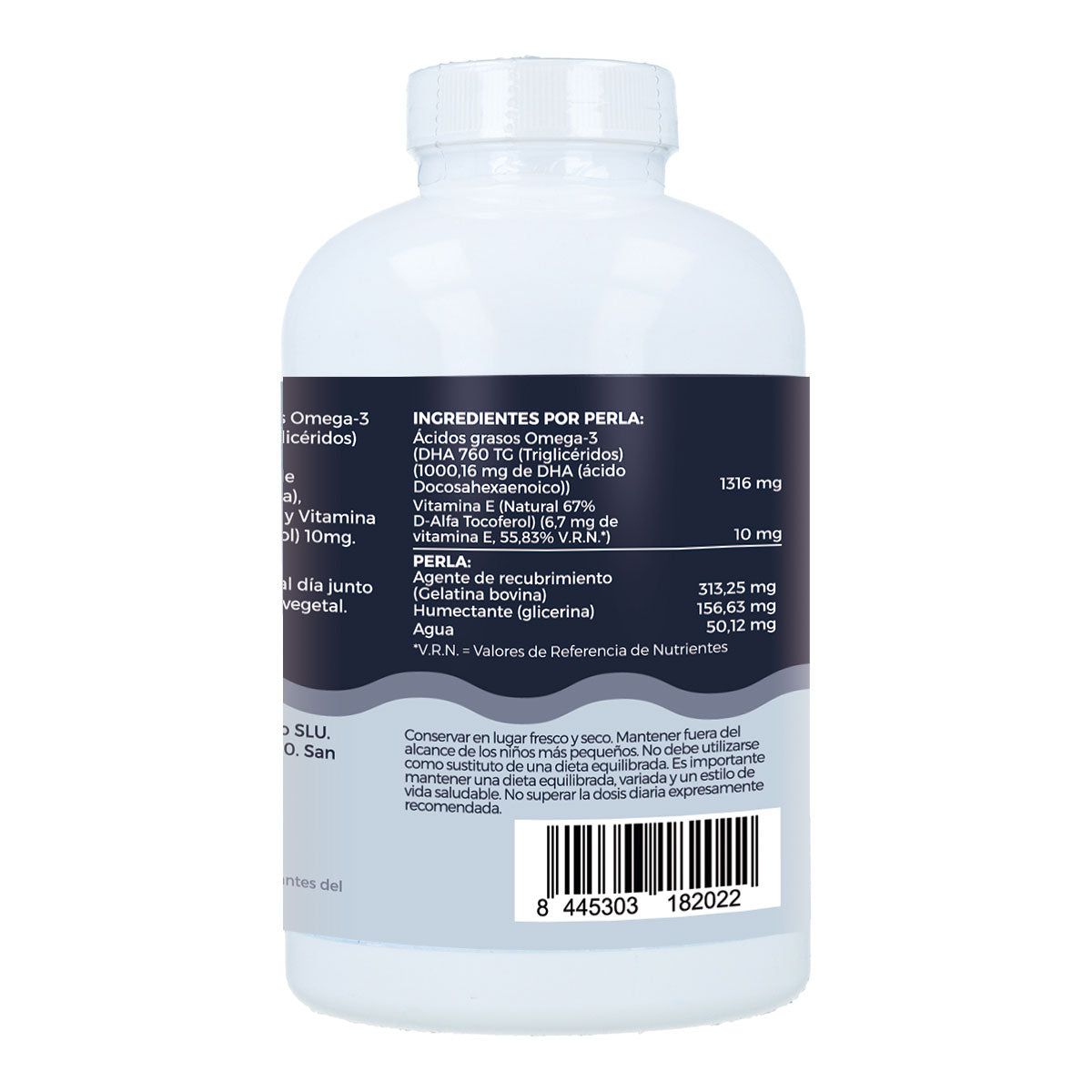DHA 1000 mg Planet Huerto 150 pérolas