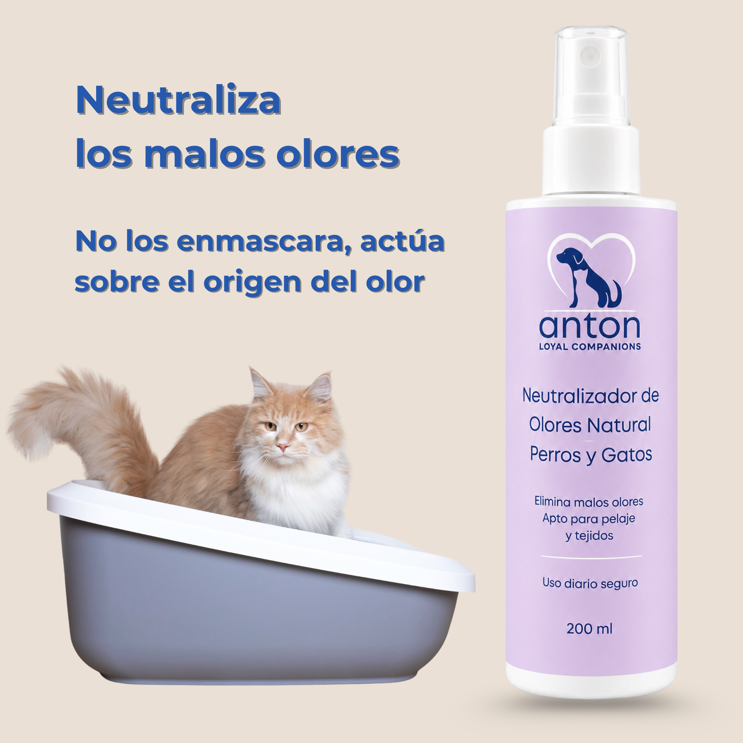 Spray natural neutralizador de olores para perros y gatos – 200 ml_1