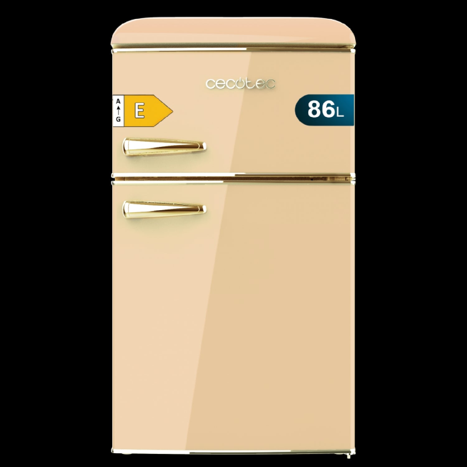 Cecotec Frigorífico Retro Bolero Coolmarket 2d Origin 86 Beige E_0