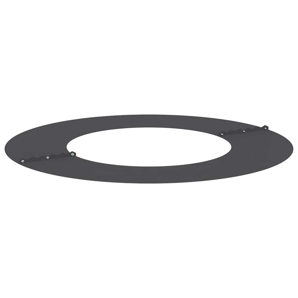 Adecuado Para Anillos De Árbol Plano 5 Pcs Negro Ø40 / 70 Cm_3