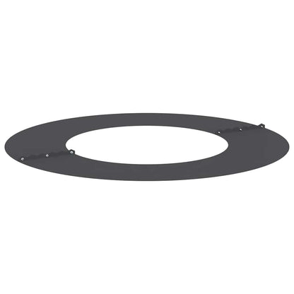 Adecuado Para Anillos De Árbol Plano 5 Pcs Negro Ø40 / 70 Cm_3