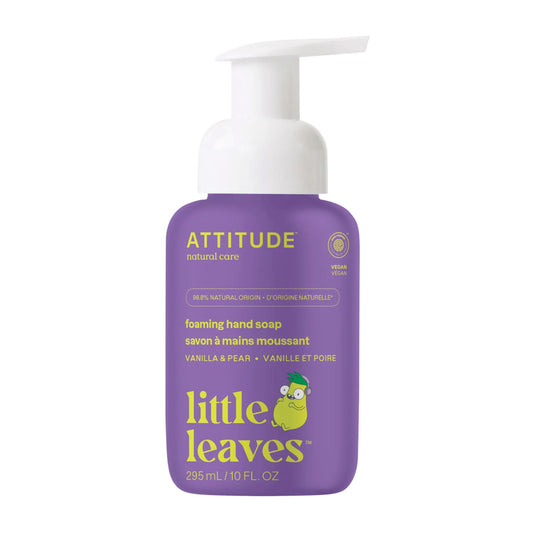 Sabonete líquido ecológico para mãos Attitude Pêra e Baunilha para criança 295ml