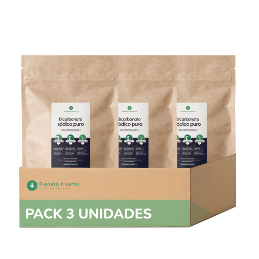 Embalagem 3xBicarbonato de Sódio Planeta Huerto 2,5 Kg