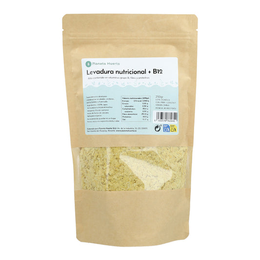 Levedura Nutricional + B12 Planeta Huerto