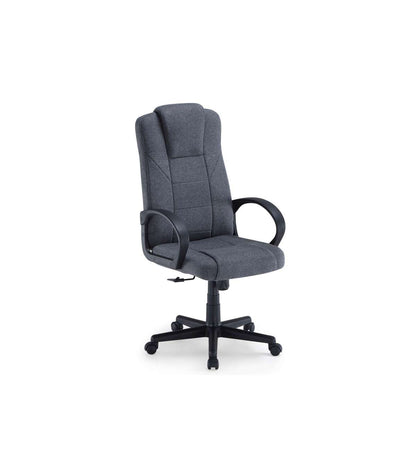 Sillón Despacho Giratorio Henry Tejido Bali Gris Marengo, 118-126cm(alto) 64cm(ancho) 64c_1