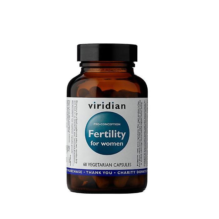 Fertilidade para Mulheres 60 Cápsulas Vegetais Viridian