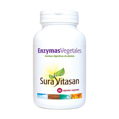 Enzimas Vegetais 60 Cápsulas Sura Vitasan