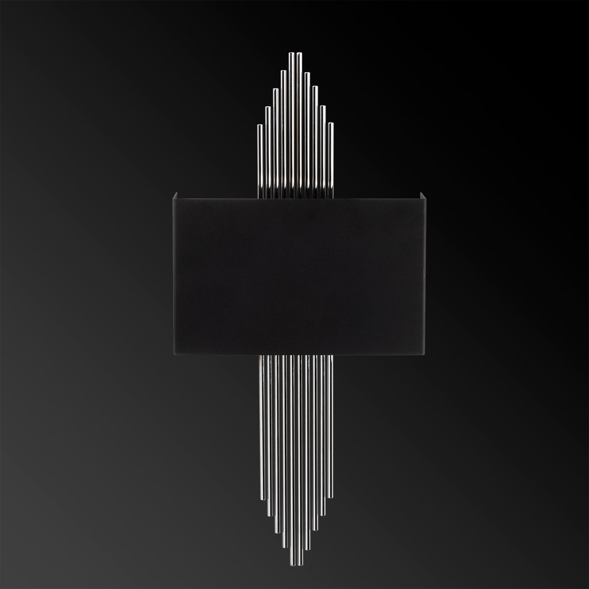 Aplique De Pared Recto, Metal , Negro

plata, 75x10x22, Casquillo E 27 Max 40 W