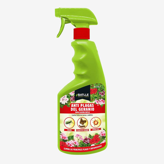Inseticida pronto a usar para controlo de pragas de gerânio Batlle 750 ml