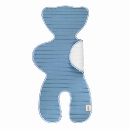 Colchoneta Unviersal Transpirable Para Silla De Coche Petrol_1