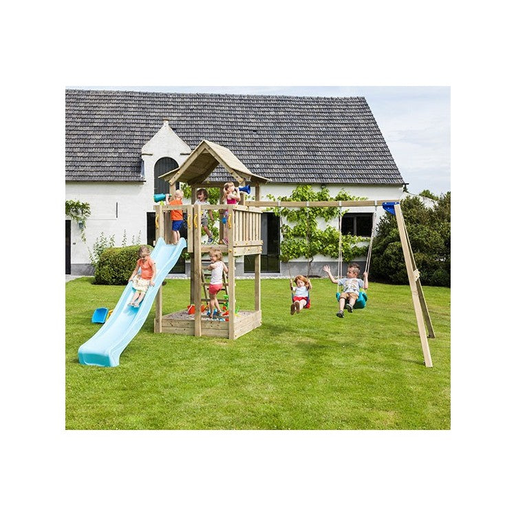 Parque Infantil Masgames Pagoda L Con Columpio Individual._1