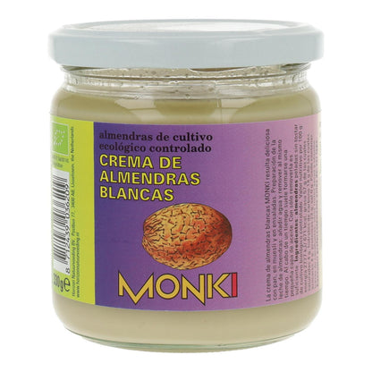 Creme de Amêndoa Branca Biológico Monki, 330 g