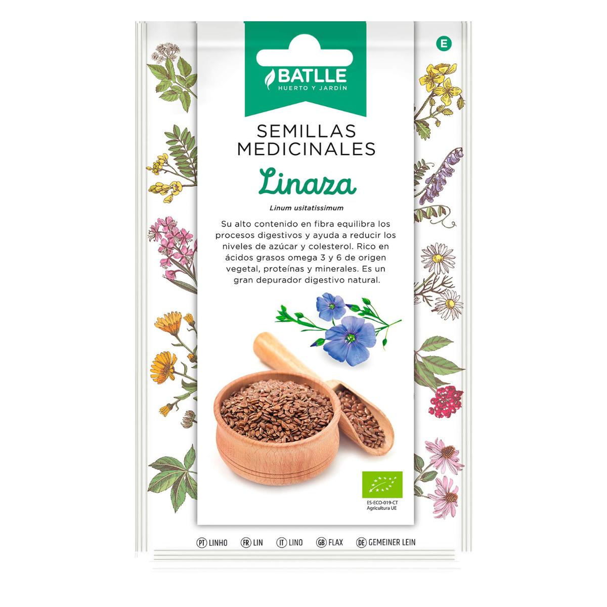 Sementes de Linho Biológicas Batlle