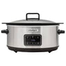 Panela elétrica digital Crockpot Sizzle & Stew 6,5L CSC112X