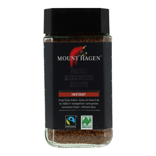 Café Arábica Liofilizado de Comércio Justo BIO Mount Hagen 100g