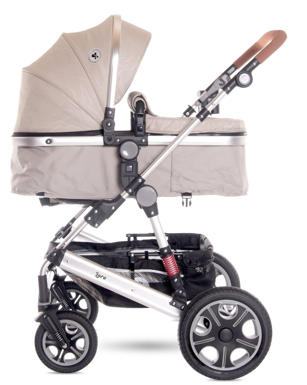 Carrito Dúo Convertible Lora Hasta 15 Kg String Dots_1