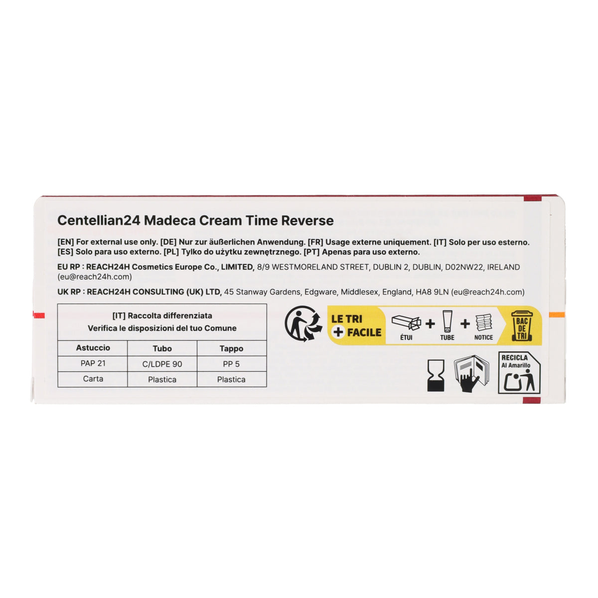 Madeca Cream Time Reverse Centellian24 50ml