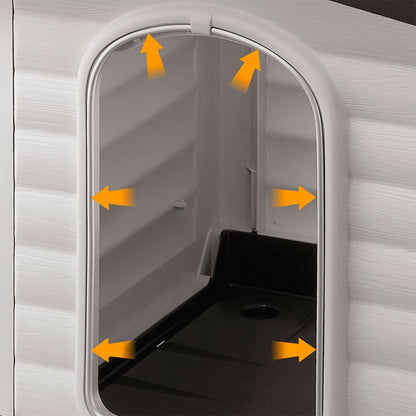 Ferplast Caseta Para Perros Villa 90 Gris 88x72x65 Cm 87255099_3