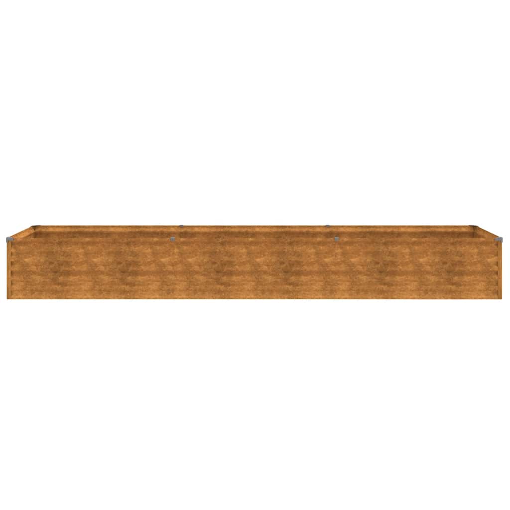Jardinera Elevada 291x50x36 Cm De Acero Corten_3