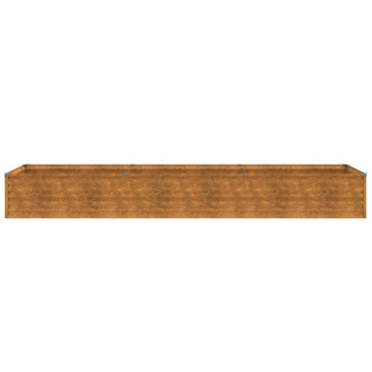 Jardinera Elevada 291x50x36 Cm De Acero Corten_3