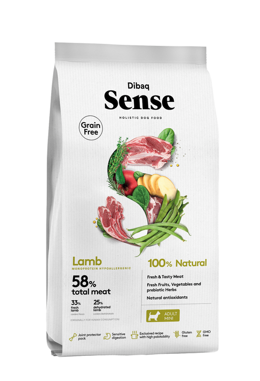 Dibaq Sense Grain Free Cordero Mini_0