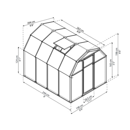 Estufa Eco Grow 259x204 cm 