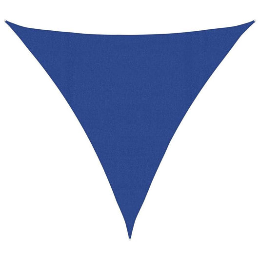 Vidaxl Toldo De Vela Triangular Hdpe Azul 160 G/m² 4,5x4,5x4,5 M_0