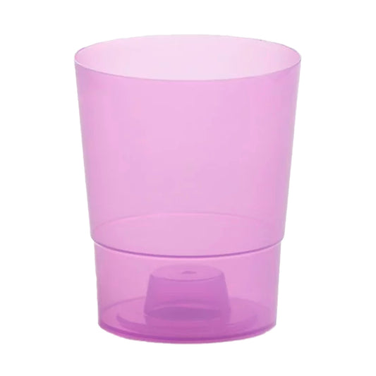 Maceta Coubi Orchid 1,1l., Dimensiones (mm) 125x125x147, Color Violeta Transparente
