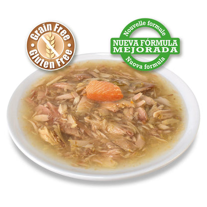 Arquivet atum branco e salmão em molho 80 g Ração húmida para gatos