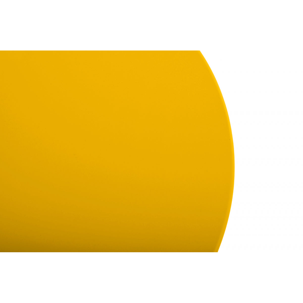 Mesa Auxiliar, Mesa De Jardín Redonda De Acero Epoxi Amarillo 49x45cm- Muebles De Jardín_1