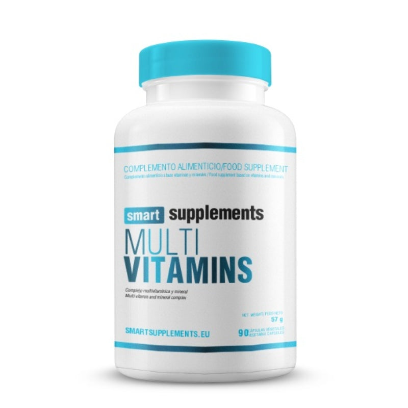 Multi Vitaminas - 90 Cápsulas Vegetales - Complejos Multivitaminicos - Smart Supplements_0