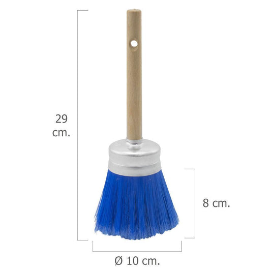 Brocha Encalar Cerda Azul Ø 10 X 29 Cm.