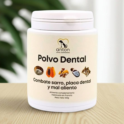 Polvo dental natural para perros y gatos – Combate sarro, placa y mal aliento – 150 g_5