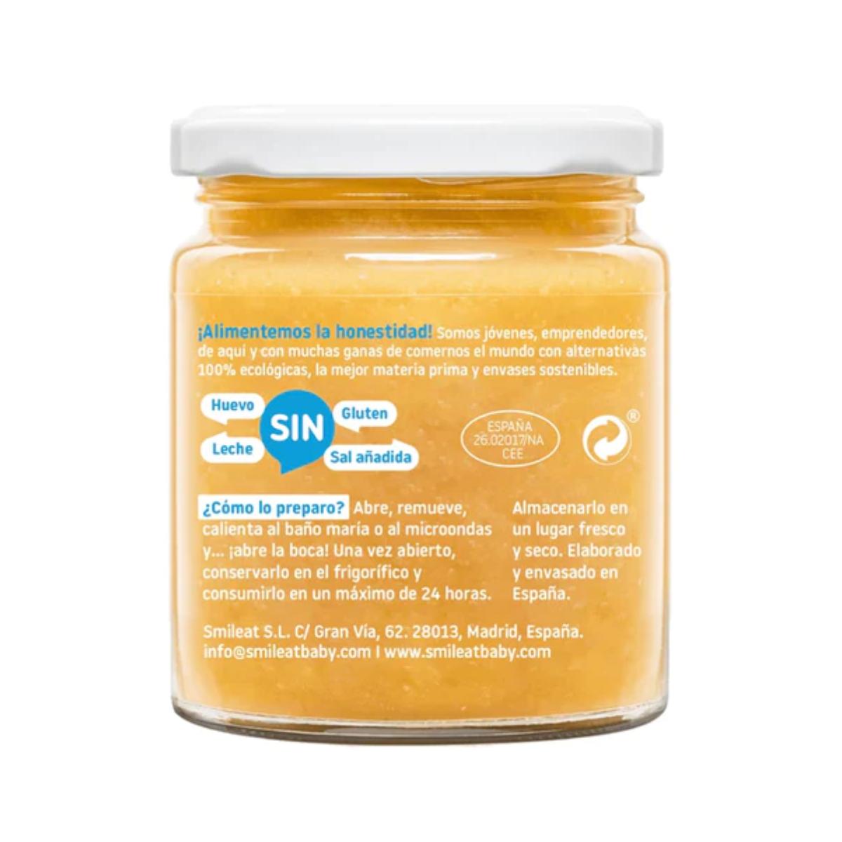 PROMOÇÃO 3x Smileat Pote de Vegetais Biológicos com Robalo e Pescada, 230g