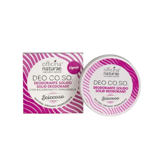 Chiccoso CO.SO Desodorizante Sólido. 50 ml Orgânico Vegan Officina Naturae