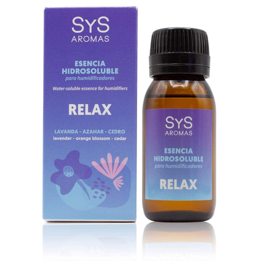 Esencia Hidrosoluble Relajante Sys Aromas 50 Ml | Aroma Calmante Natural | Humidificador Difusor | Fragancia_0