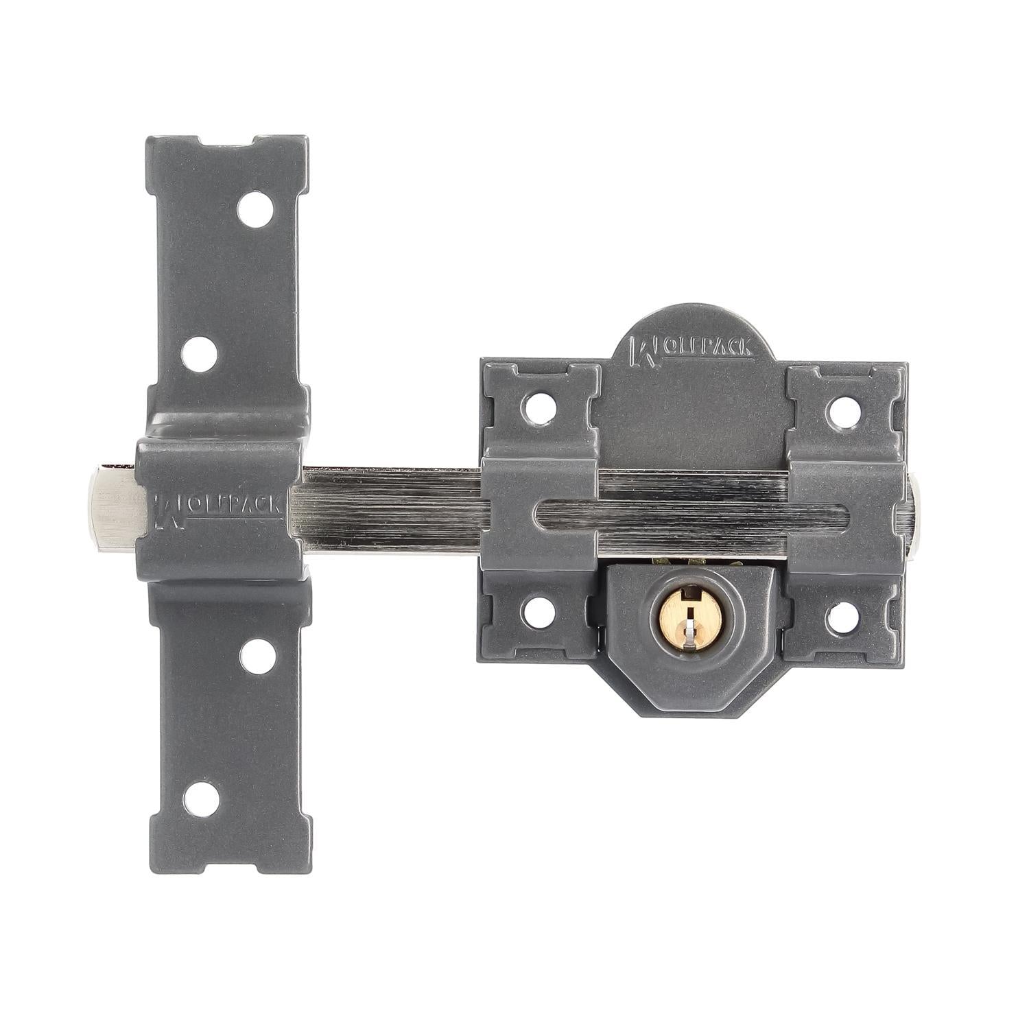 Cerrojo B-8 Llave 2 Lados De 165mm Cilindro De Pera De 50mm_0