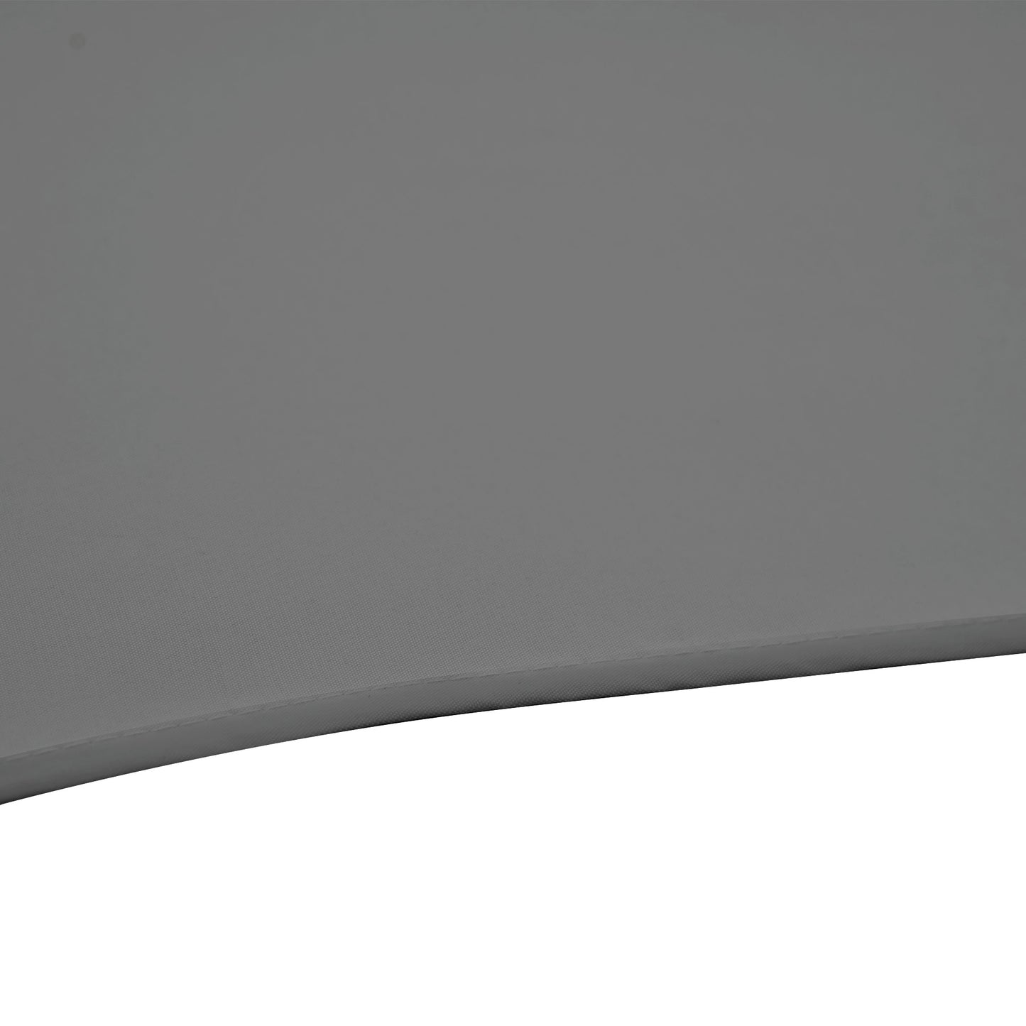 Outsunny Sombrilla Jardín Ø256x245 Cm Rotación 360° Apertura Manual Gris Oscuro_4