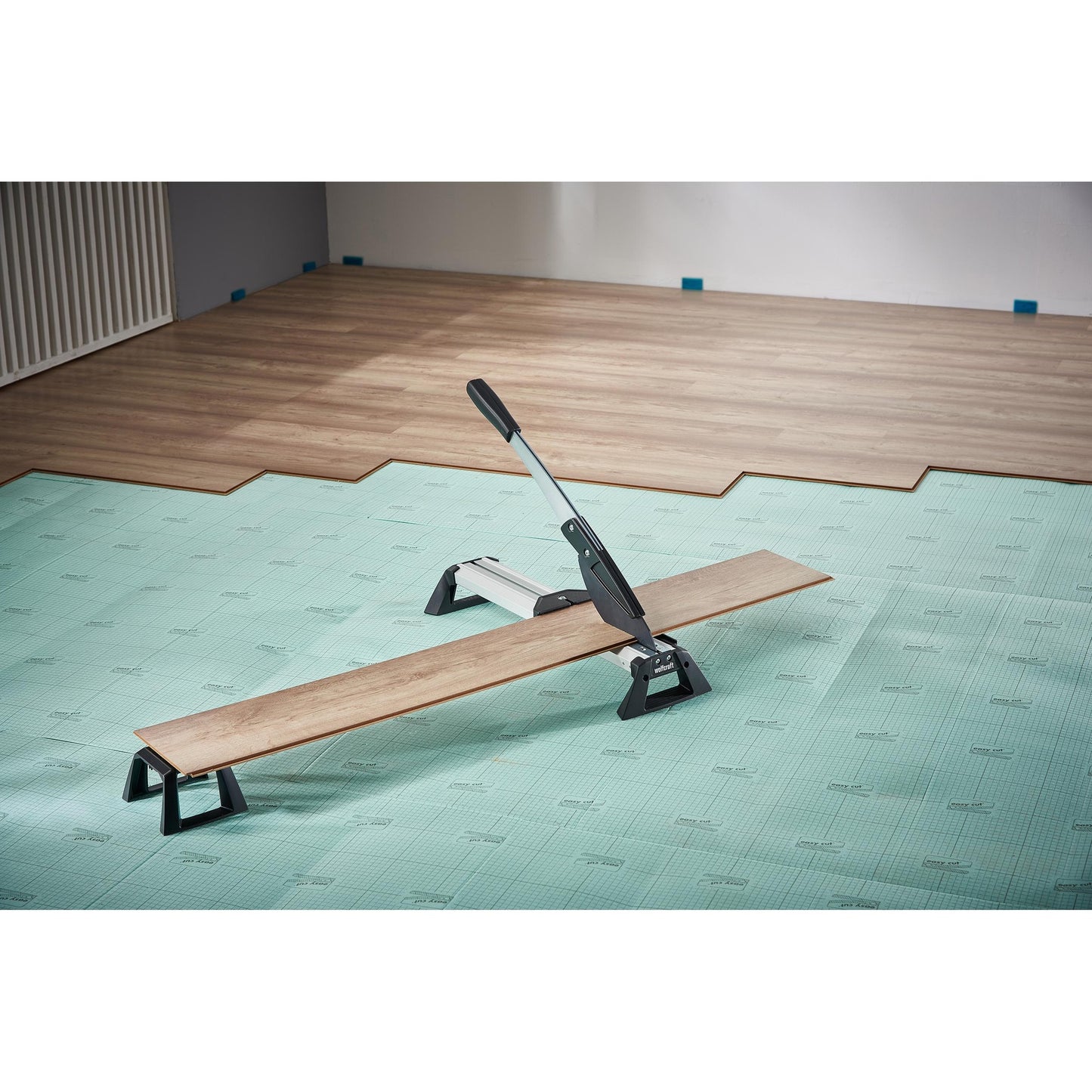 Guilhotina de corte de vinil e laminado Wolfcraft VLC 800 6939000 (reformada)