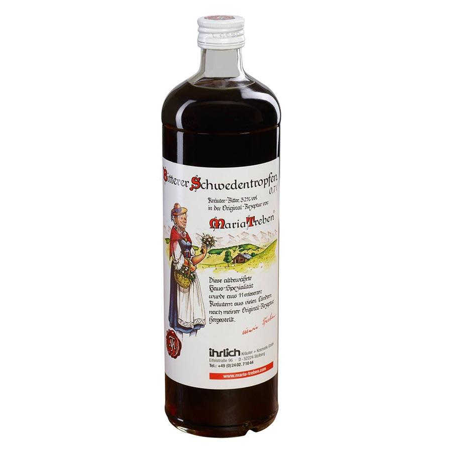 Ervas suecas em garrafa Maria Treben 700ml