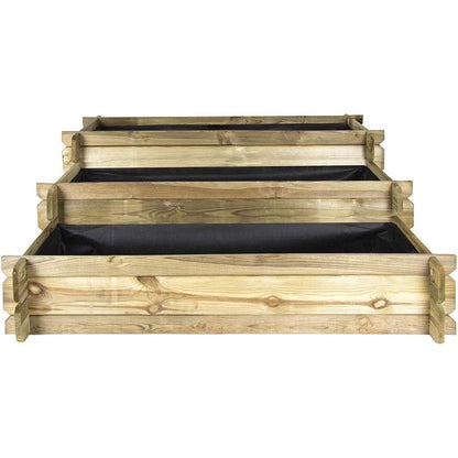 Escada de jardim urbana 3 níveis Faura 675 L