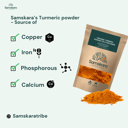 Cúrcuma En Polvo Bio - 500g | Superalimento Ecológico Vegano Para Batidos, Smoothies Y Zumos, Sin Azúcares Añadidos_2