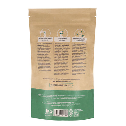 Pack 3x Planeta Huerto Bicarbonato de Sódio 1 Kg