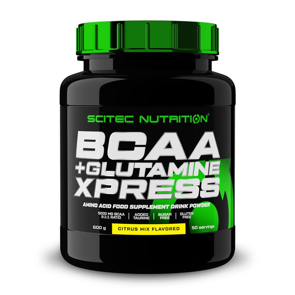 Bcaa + Glutamina Xpress - 600g - Frutas Cítricas - Bcaa + Glutamina - Scitec Nutrition_0