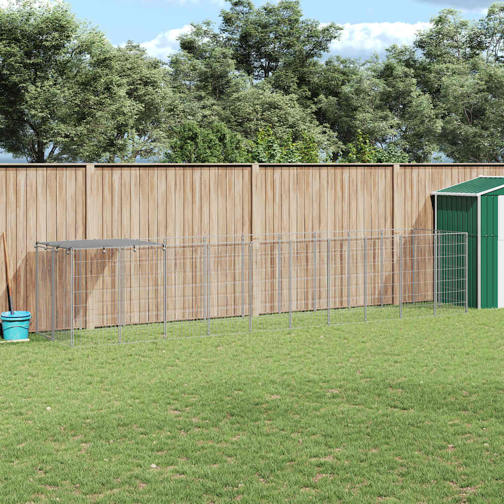 Perrera Plateada 6,05 M² Acero_1