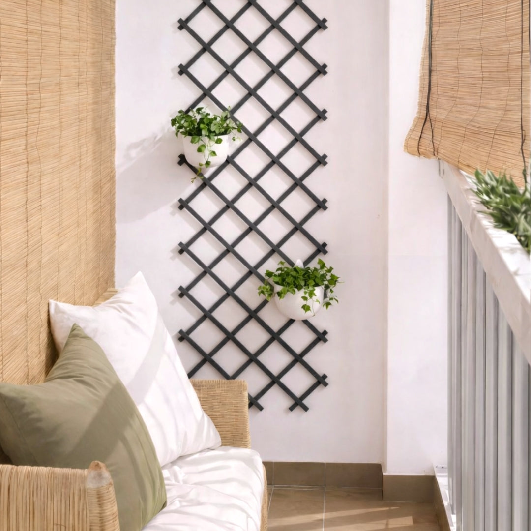 Celosia Extensible Pvc Trelliflex 0,5x1,5 M Antracita Nortene_2