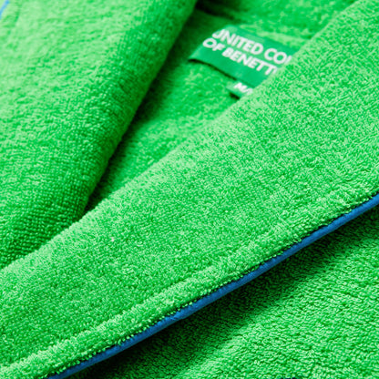 Albornoz M/l 360gsm 100% Algodón Verde Rainbow